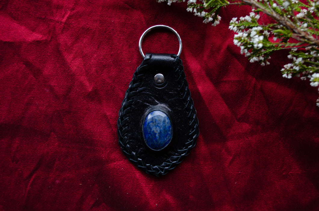 Lapis Lazuli Enchanted Key Fob